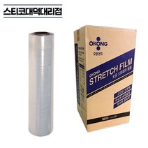 오공 스트레치필름 20mic A13 400m 1롤 공업용랩 수동랩 랩핑 파레트랩, A13 1롤