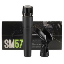 Shure SM57 마이크 기타 앰프 베이스 앰프 색소폰 트럼펫 또는 드럼 용 SM57-LC 악기 마이크 Mic Dynamic, NEW SM57-LC