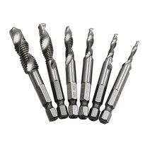 육각 스틸 탭핑비트 6종(롱) 나사탭 드릴 금속 목재, 1개