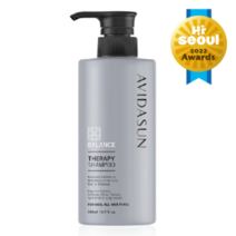 아비다선 밸런스 테라피 샴푸 남성용 500ml / 탈모완화 특허성분, 1개