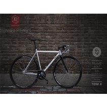 해외 2020 TOW X 픽시 자전거 55사이즈, Gray  세트