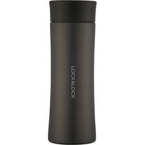 락앤락 스테인리스 스틸 보온보냉텀블러 LHC4028, 블랙, 400ml
