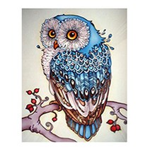 세진 NEW 보석십자수 제품 72가지 신제품 새로운 취미생활 보석 십자수 보석십자수, 34x44 부엉이