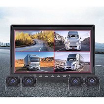 화물차후방카메라 덤프 카라반 블랙박스 후카 중장비, 패키지1 7인치 듀얼 렌즈