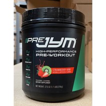﻿JYM PRE JYM High Performance 프리워크아웃 파우더 30서빙, Strawberry Kiwi, 1개
