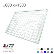 델라카사 인테리어 네트망 휀스망 메쉬망 철망 600x1500, 그레이