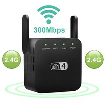 와이파이공유기 LTE라우터 무선 리피터 와이파이 리피터 300Mbps 듀얼 안테나 와이파이 부스터 와이파이 장, 02 300Mbps Black_01 EU 플러그