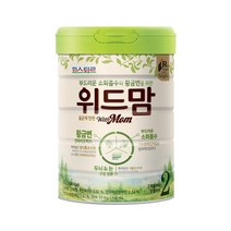 위드맘 리뉴얼 2단계 1캔 황금변 유산균 소화 아기분유 파스퇴르 1세트, 8세트
