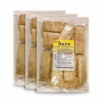 봉평 메밀전병 만두(김치)-1.5kg x2봉, 단품