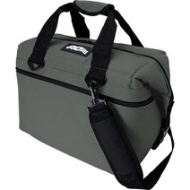 AO Coolers 오리지널 소프트 쿨러 고밀도 절연 기능 차콜 12캔, 12-Can, Charcoal, Charcoal