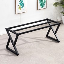 마카롱j 테이블 철제 다리 브래킷 식탁 발 대리석 프레임, 공식 규격, 16.단일 전위 200x100x72.5