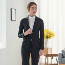 여성 면접정장 팬츠 세트 유니폼 단체복 557pt