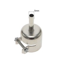 co2노즐 용접팁 노즐 용접 노즐 프라스틱용접봉 1pc 범용 3456781012mm 850 852d 898 납땜 스테이션 뜨거운 공기 전동 공구, 5mm
