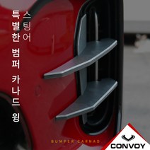 MY[ 카엔 ] CONVOY 스팅어 범퍼 카나드윙, 카본
