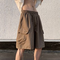 일자핏카고바지 트렌드 오부바지 캐주얼바지 여름카고바지 와이드 루즈핏 형 남자 910 7LY208P35 4996114565