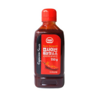베스트식품 사조해표 캡사이신 매운맛소스 550g 8개