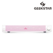 ㅰ∮GEEKSTAR 블루투스 사운드바 GBS-1000 핑크 일반스피커 사운드 모니터 고급 PC 컴퓨터 가정용 USB 선물용 컴터∮θ_EA, Þ바로이것Þ