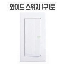 국산 조명 전등 형광등 스위치 커버 덮개 케이스 1구