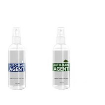 차량용 유리 유막 제거 발수 코팅제 세트 방수 100ml 방지 안개 에이전트 소수성, 블루30ml 그린30ml