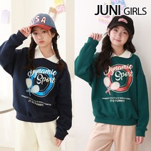 테니스카라맨투맨 티셔츠_안감기모