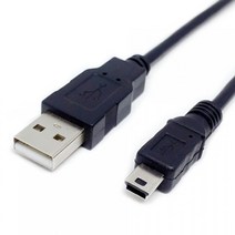 맘보케이블 USB2.0 미니5핀 외장하드 캐논 DSLR 디지털카메라 네비게이션 데이터전송 연결 케이블, 50cm, 1개