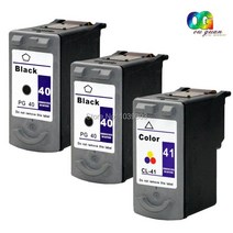 프린트 프린터 호환 3팩 호환 부서진 PG-40 CL-41 PIXMA MP150, 한개옵션1, 한개옵션0