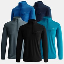 [필드앤드컴퍼니] 기능성 쿨티 냉감 아이스 긴팔티셔츠 쿨링티 스트라이프 포켓반집업