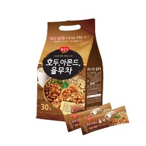 호두 아몬드 율무차 30스틱 율무가루 사무실간식 임산부 대용량 율무차효능 겨울차 건강, 본상품선택
