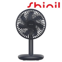 신일 무선 휴대용 미니 탁상용 선풍기, 네이비, SIF-TS1200NV