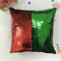 북유럽쿠션커버 직사각쿠션커버 베개 케이스 장식 쿠션 커버 인어 스팽글 다채로운 광장 일반 니트 숨겨진 지퍼 베개 홈 자동차 소파 4040cm