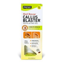 PROFOOT Heel Rescue Callus Blaster 각질 제거 젤 85 g(3 온스), 3 Fl Oz (Pack of 1)