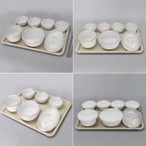 자체브랜드 스텐이중환자식기세트, 5517-뉴환자식기세트(투명엠보돔뚜껑)