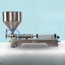 자동 액체 정량 주입기 / 충진기 정량기 계량기 소분기 물 우유 액체화장품 주스 저점도 액체 액상, 붙여넣기조립라인단일헤드50-500ml