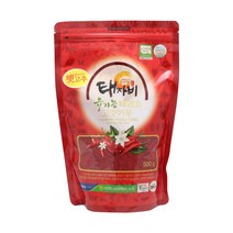 2023 고추가루 안면도 유기농 태양초 고춧가루 500g, 유기농 태양초 고춧가루 500g (매운맛), 1kg, 1개