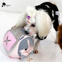 더플래 강아지 노즈워크볼 킁킁볼 간식볼 장난감 워킹볼, 단품