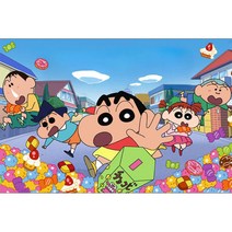 버터콕 짱구 캐릭터 나무 우드 직소 퍼즐 300피스 500피스 1000피스 짱구는 못말려, M 500피스, 상품명 확인개