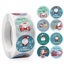 크리스마스 씰 라벨스티커 500PCS [타입2]