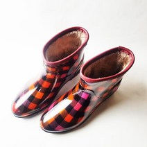 아크라 여성 겨울 방수 방한화 털 단장화 미끄럼방지 작업화