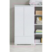 아이방 유아방 예쁜 행거 핑크 미니 옷장 아기 모던 귀여운 공주, 화이트