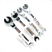 TICHOP 오픈형 플렉시블 기어렌치 12종 모음 깔깔이 티찹 티챱, 19mm
