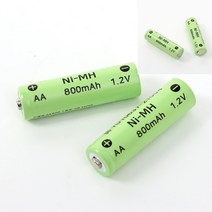 800mAh 니켈수소 AA 충전지 2p 충전식배터리 배터리리필 충전식건전지 AA충전기 시계건전지 AAA충전기 리튬이온배터