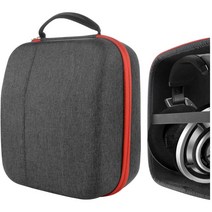 Geekria UltraShell 헤드폰 케이스 호환 AKG Q701 K812 K872 K845BT Beyerdynamic DT1990Pro 대형 귀 보호 휴대용 하드 케이스, 다크 그레이