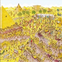 쇼프 직소퍼즐 피라미드 월리를 찾아라 피스퍼즐 4W9A9328, 1개, 1개