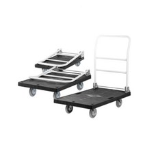 음료수 주류 업소납품용 접이식 손잡이카트 손수레 접이식대차 구르마, 검정사각대차국산인라인소, 검정사각대차국산인라인소