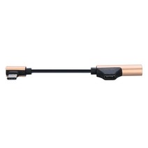 CHAOX 2IN1 유형 C 3.5 잭 이어폰 오디오 Aux 케이블 Xiaomi USB 3.5mm 헤드폰 어댑터 삼성 갤럭시 참고 10 20 플러스, Golden