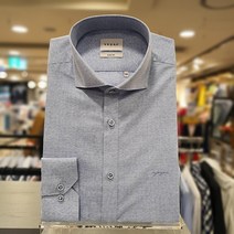 예작 SH04 와이드 블루 슬림핏 셔츠 YJ1FBS962BL