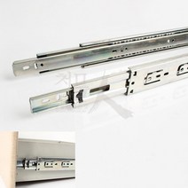 철물인 3단레일/푸쉬 500