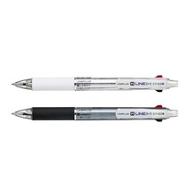 라인플러스 M-LINE 3+1 M라인 3색볼펜+샤프 (0.7mm+0.5mm), 메탈블랙