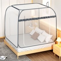 레드문 원터치 팝업 텐트형 모기장, 슈퍼싱글(1.2m*2m)