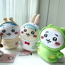 치이카와 하치와레 우사기 비오는날 장식인형